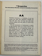 AA Grapevine from December 1966 - A Christmas Message From Bill Mark McConnell
