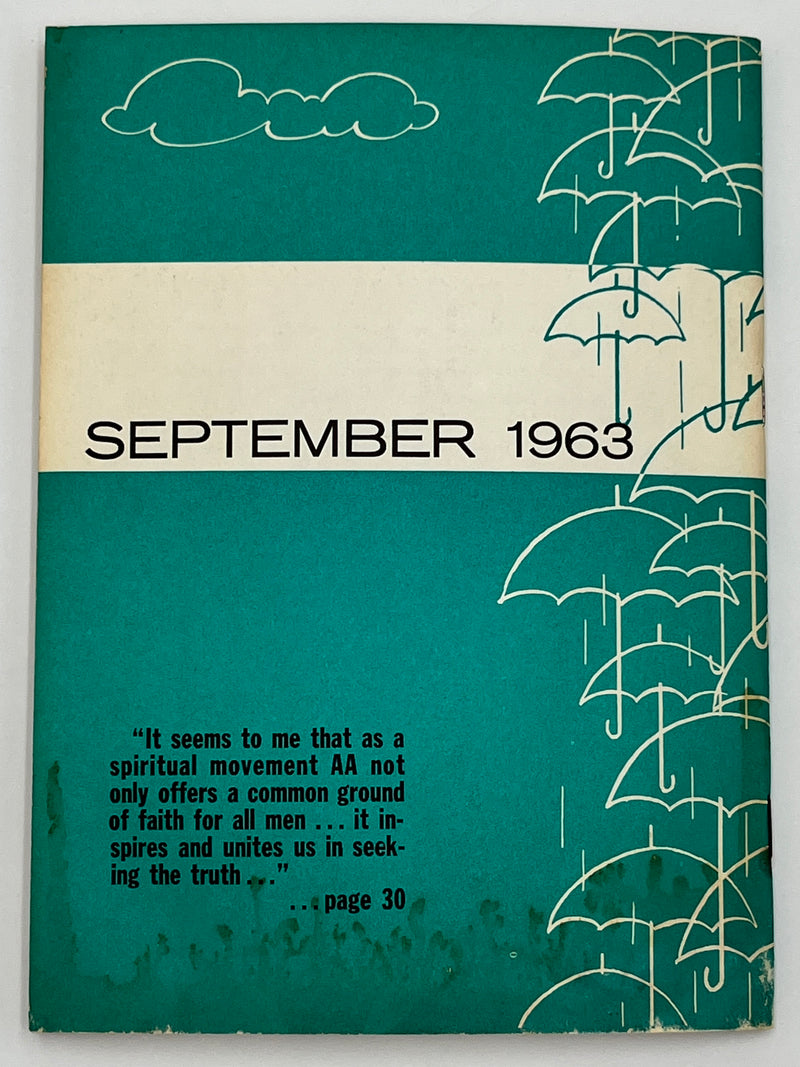 AA Grapevine from September 1963 - Fear Mark McConnell