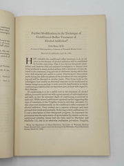 Quarterly Journal of Studies on Alcohol - September 1944 Recovery Collectibles