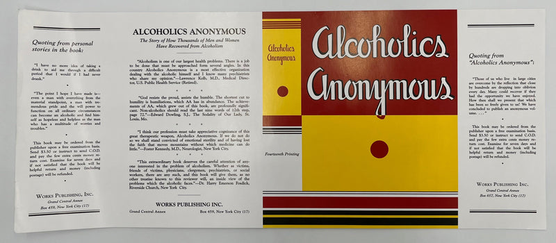 First Edition 14th Printing Reproduction Dust Jacket Recovery Collectibles