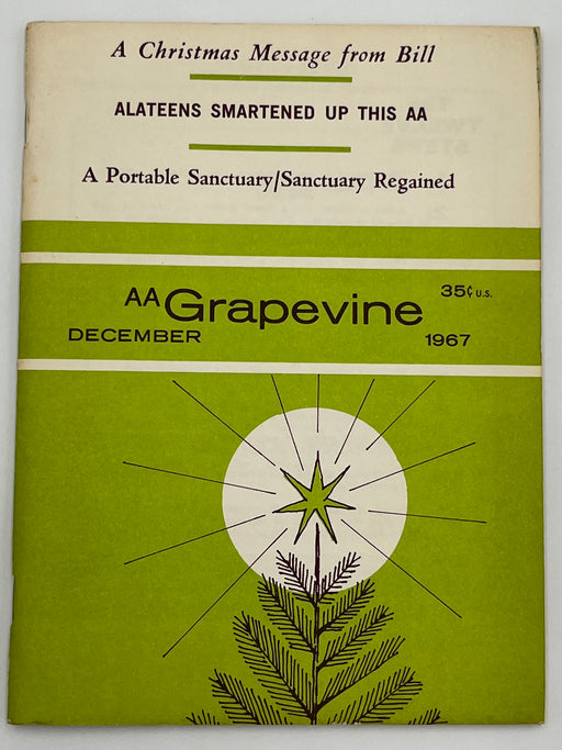 AA Grapevine from December 1967 - Clancy I. Articles Mark McConnell