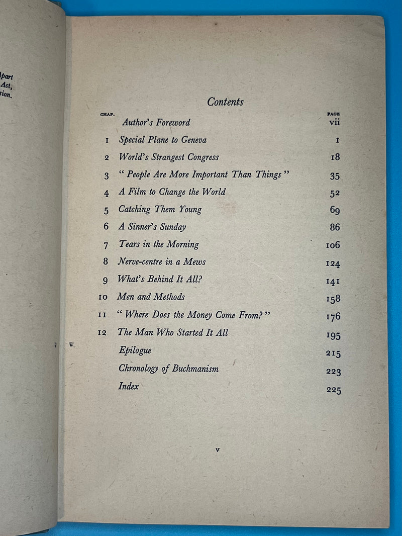 Inside Buchmanism by Geoffrey Williamson - 1954 Recovery Collectibles