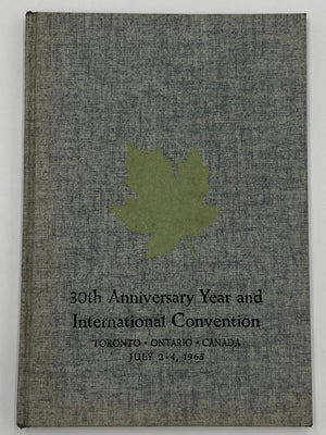 A.A. 30: A Book About A.A.’s 30th Anniversary Year and International Convention
