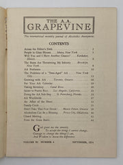 AA Grapevine September 1954 Alabama