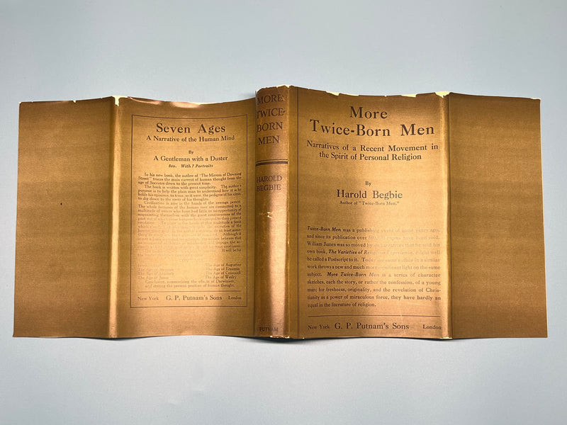 More Twice-Born Men by Harold Begbie - 1923 Recovery Collectibles