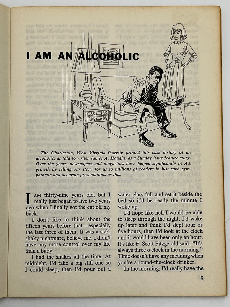 AA Grapevine from August 1964 - Take Step Eleven by Bill Mark McConnell