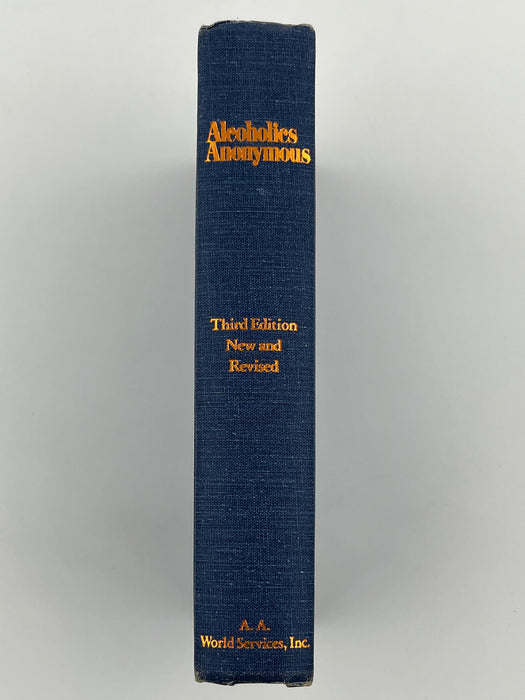 Alcoholics Anonymous Third Edition First Printing from 1976 - ODJ Recovery Collectibles