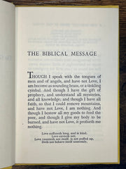 The Greatest Thing in the World by Henry Drummond - 1973 Printing David Shaw