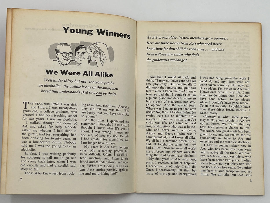 AA Grapevine from February 1969 - Young Winners Mark McConnell