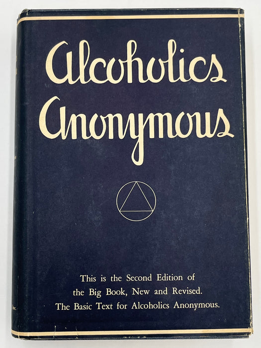 Alcoholics Anonymous Second Edition 6th Printing with ODJ Recovery Collectibles