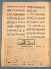 AA Grapevine from March 1953 Mark McConnell
