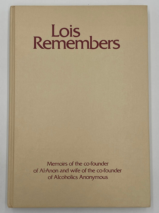 Lois Remembers - First Printing 1979 - ODJ Recovery Collectibles