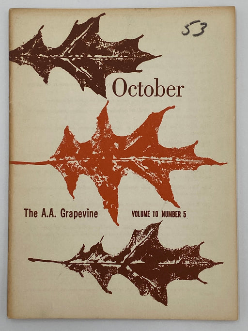 AA Grapevine October 1953 Alabama