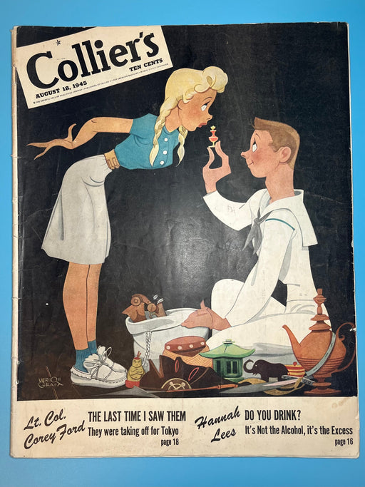 Collier’s Magazine - August 18, 1945 - Do You Drink? Recovery Collectibles