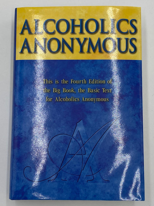 Alcoholics Anonymous Fourth Edition Big Book First Printing Recovery Collectibles