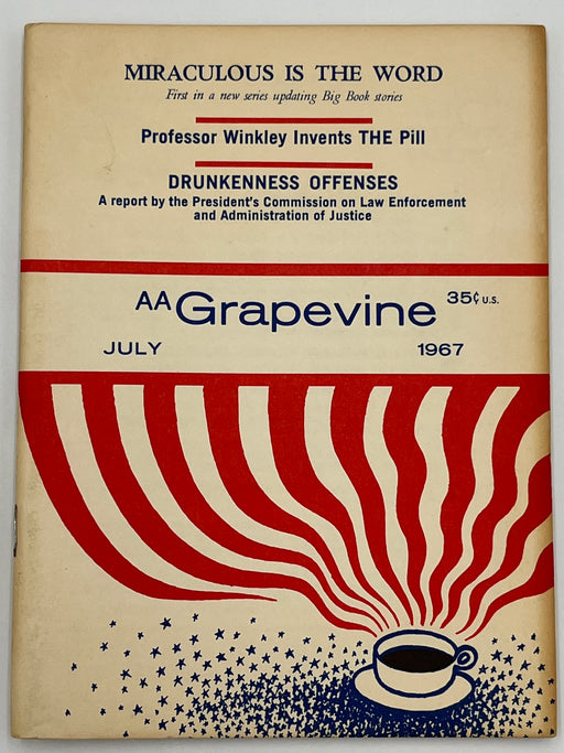 AA Grapevine from July 1967 - Miraculous is the Word Mark McConnell