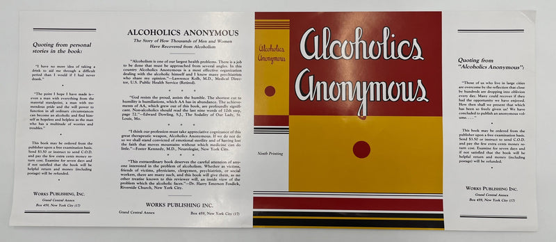 First Edition 9th Printing Reproduction Dust Jacket Recovery Collectibles