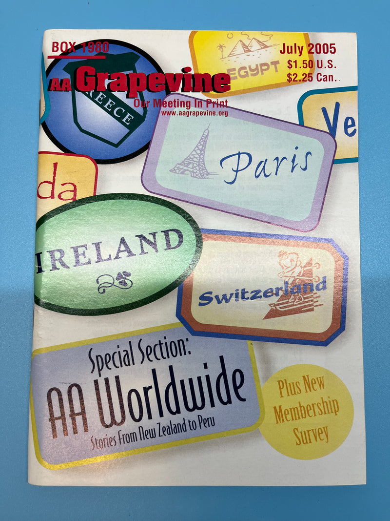 AA Grapevine - July 2005 Recovery Collectibles