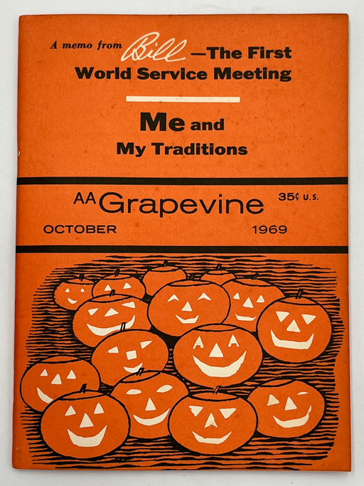 AA Grapevine from October 1969 - First World Service Meeting by Bill Mark McConnell