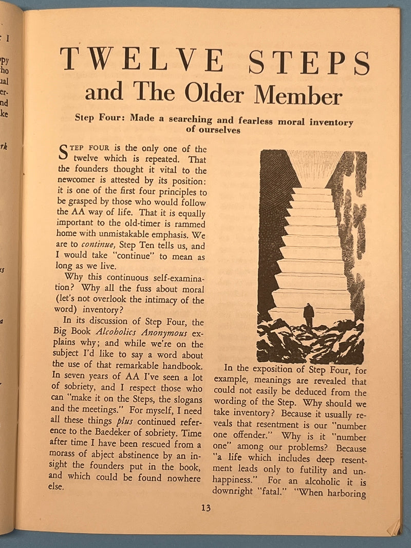 AA Grapevine from February 1955 Mark McConnell