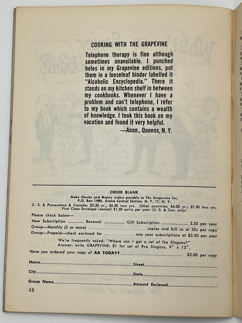 AA Grapevine from February 1963 - The Al-Anon Story Mark McConnell