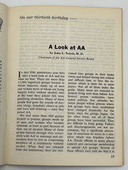 AA Grapevine from November 1965 - A Look at AA Mark McConnell