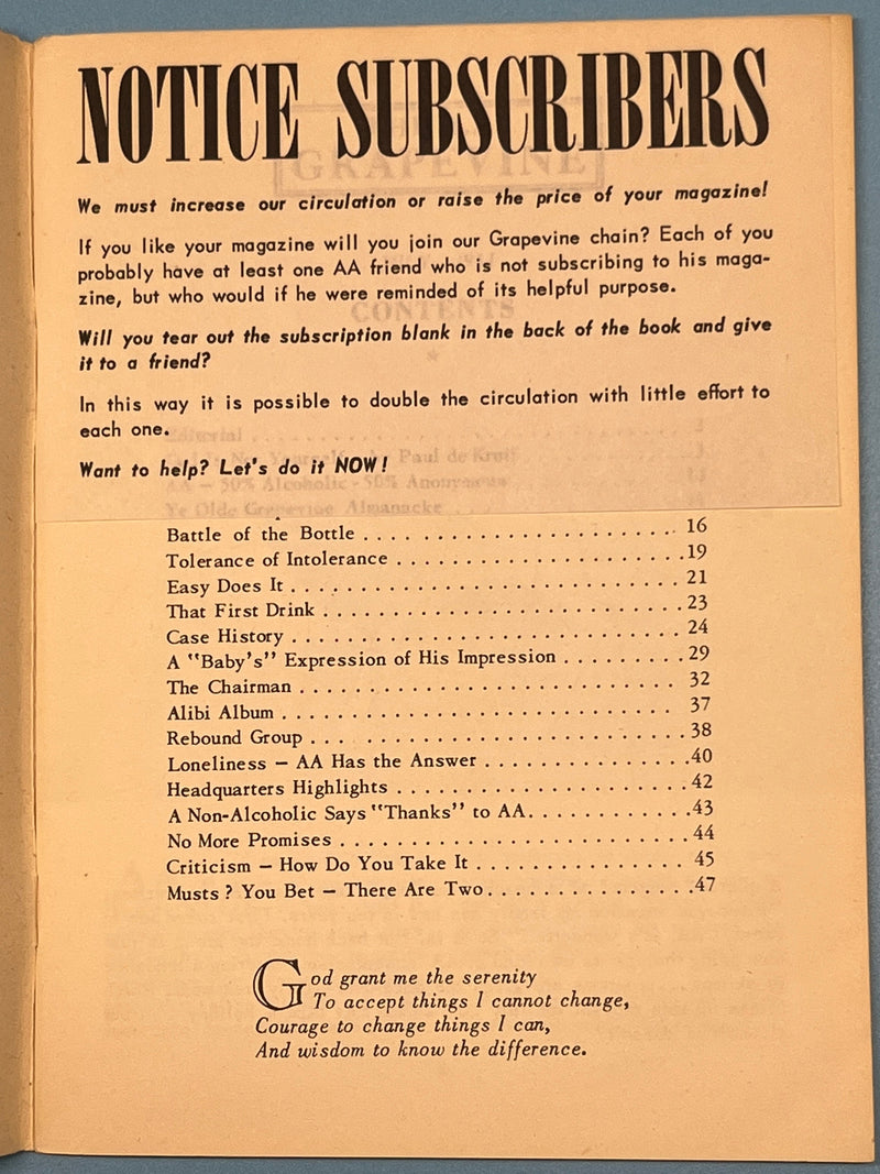AA Grapevine from July 1951 - Easy Does It Mark McConnell