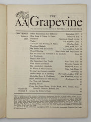 AA Grapevine January 1957 - Happy New Year Alabama