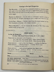 AA Grapevine from March 1966 - Mental Depression Mark McConnell