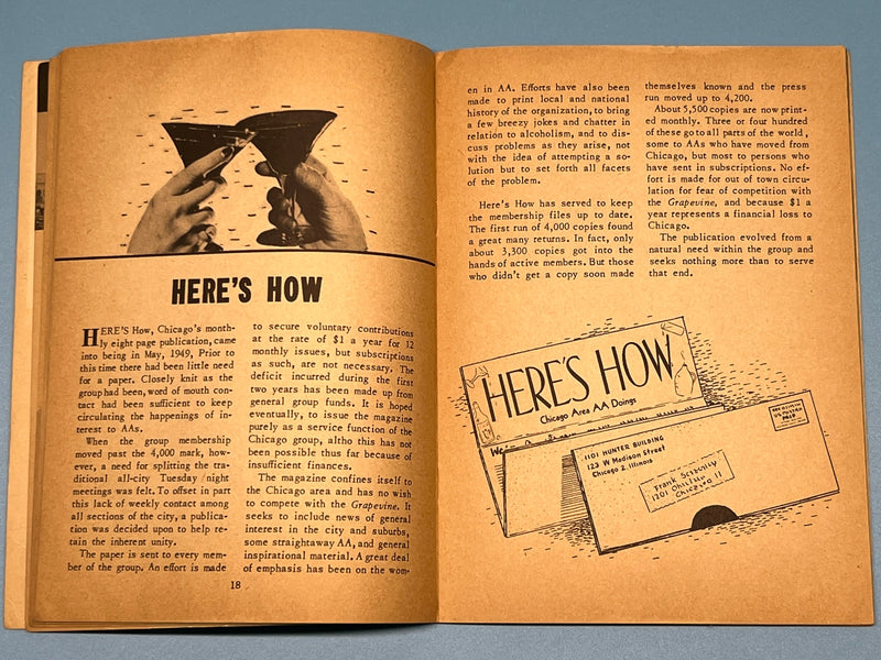 AA Grapevine - September 1951 - Chicago Early History Mark McConnell