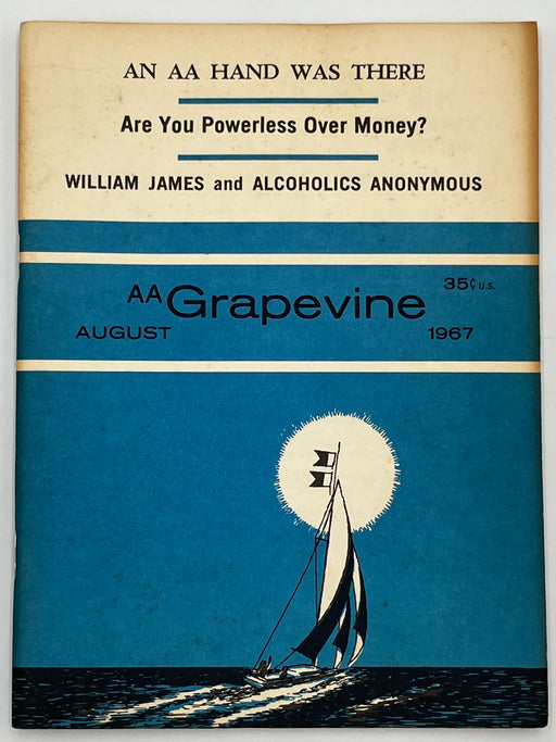 AA Grapevine from August 1967 - William James and AA Mark McConnell
