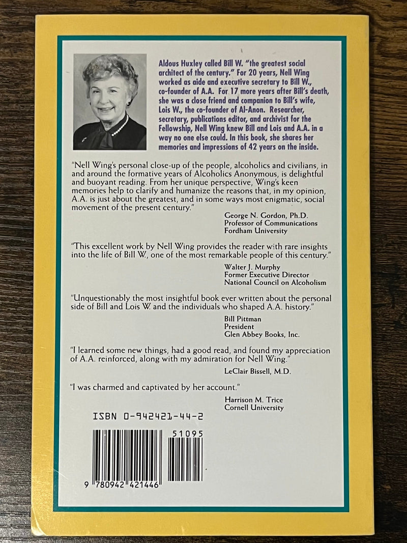 Grateful to Have Been There by Nell Wing - First Edition 2nd Printing 1992 David Shaw