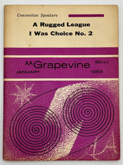 AA Grapevine from January 1969 - Convention Speakers Mark McConnell