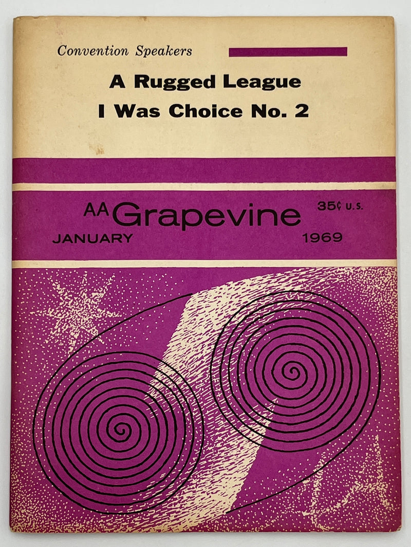 AA Grapevine from January 1969 - Convention Speakers Mark McConnell