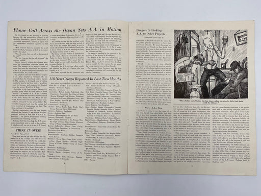 The A.A. GRAPEVINE March 1947 Recovery Collectibles