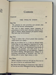 Twelve Steps and Twelve Traditions - 2nd Small Hardback Printing - 1967 Recovery Collectibles