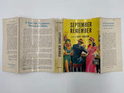 September Remember by Eliot Taintor - 1945 - Original Dust Jacket Recovery Collectibles