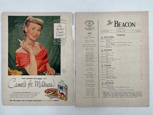The Beacon - October 1949 - Alcoholics Anonymous and the Kingdom of God Recovery Collectibles