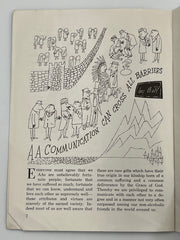 AA Grapevine from October 1959 - International Issue Mark McConnell
