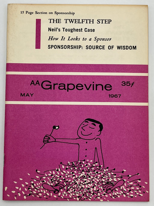 AA Grapevine from May 1967 - Sponsorship Mark McConnell