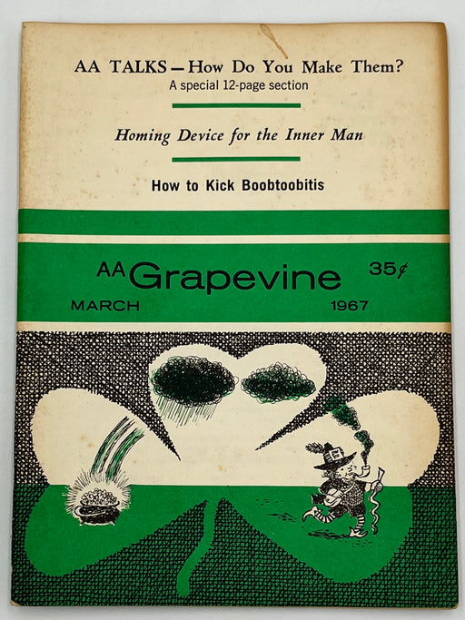 AA Grapevine from March 1967 - AA Talks Mark McConnell